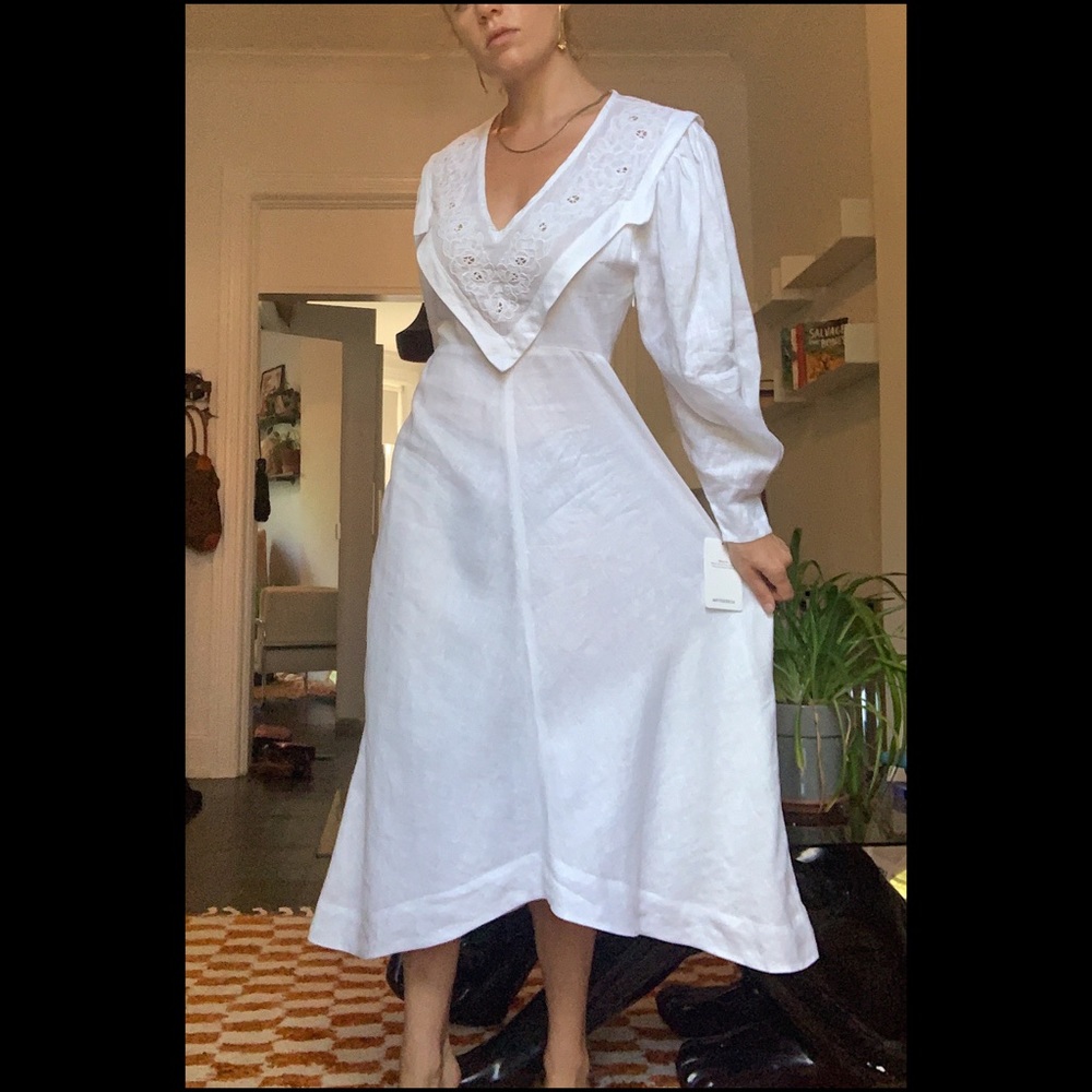NWT Isabel Marant Étoile Erna linen midi dress